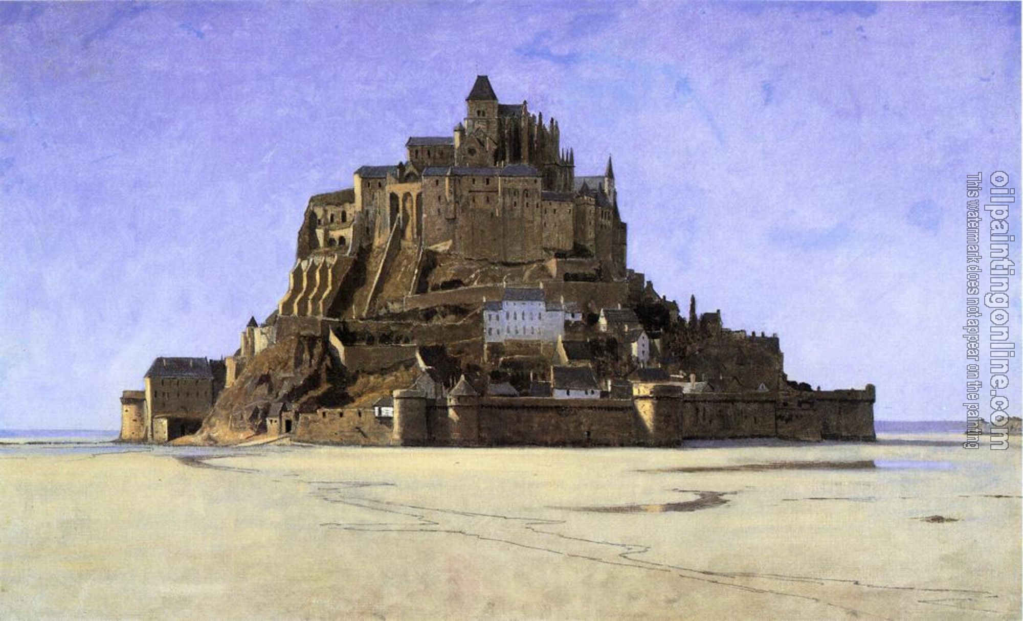 William Stanley Haseltine - Mont Saint Michel